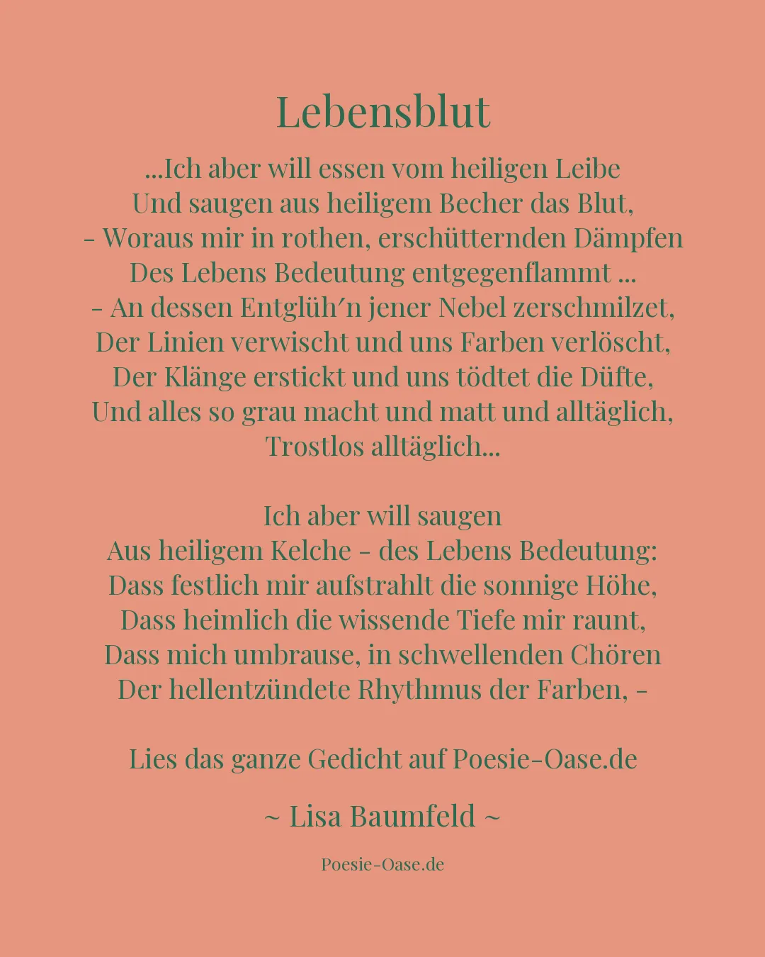 Illustration zu Lebensblut