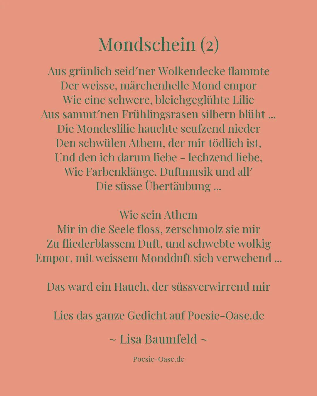 Illustration zu Mondschein (2)