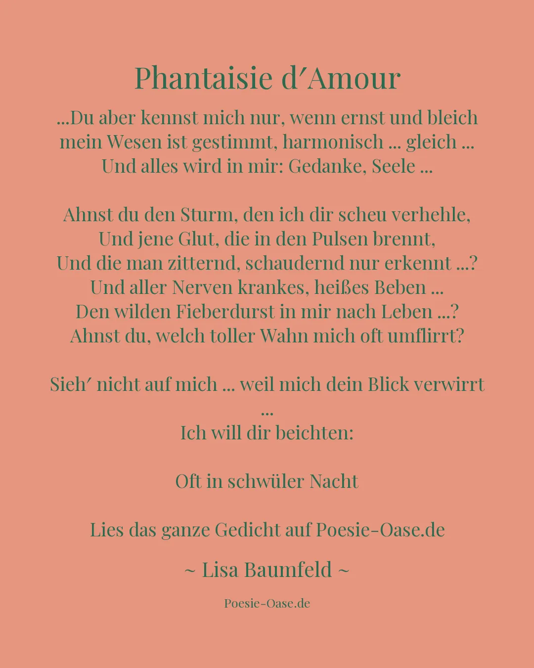 Illustration zu Phantaisie d′Amour