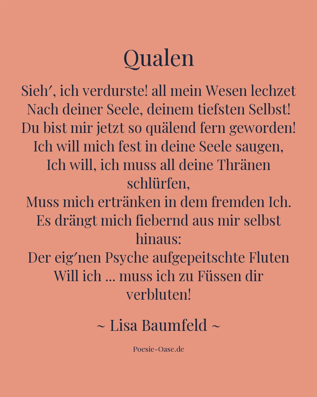 Illustration zu Qualen