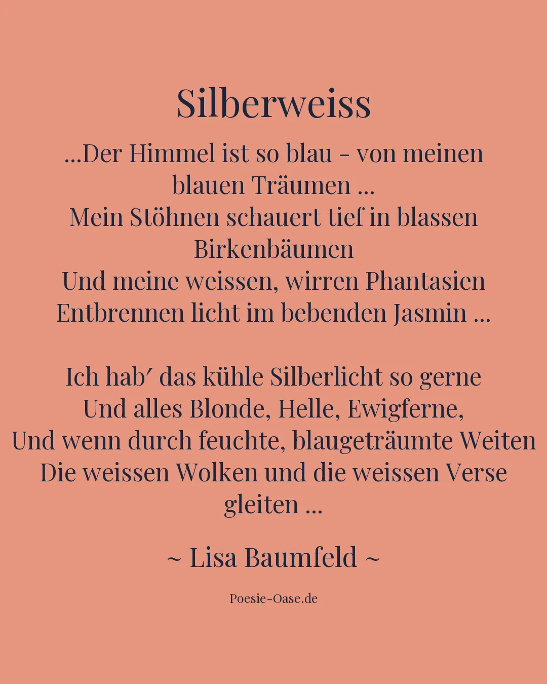 Illustration zu Silberweiss