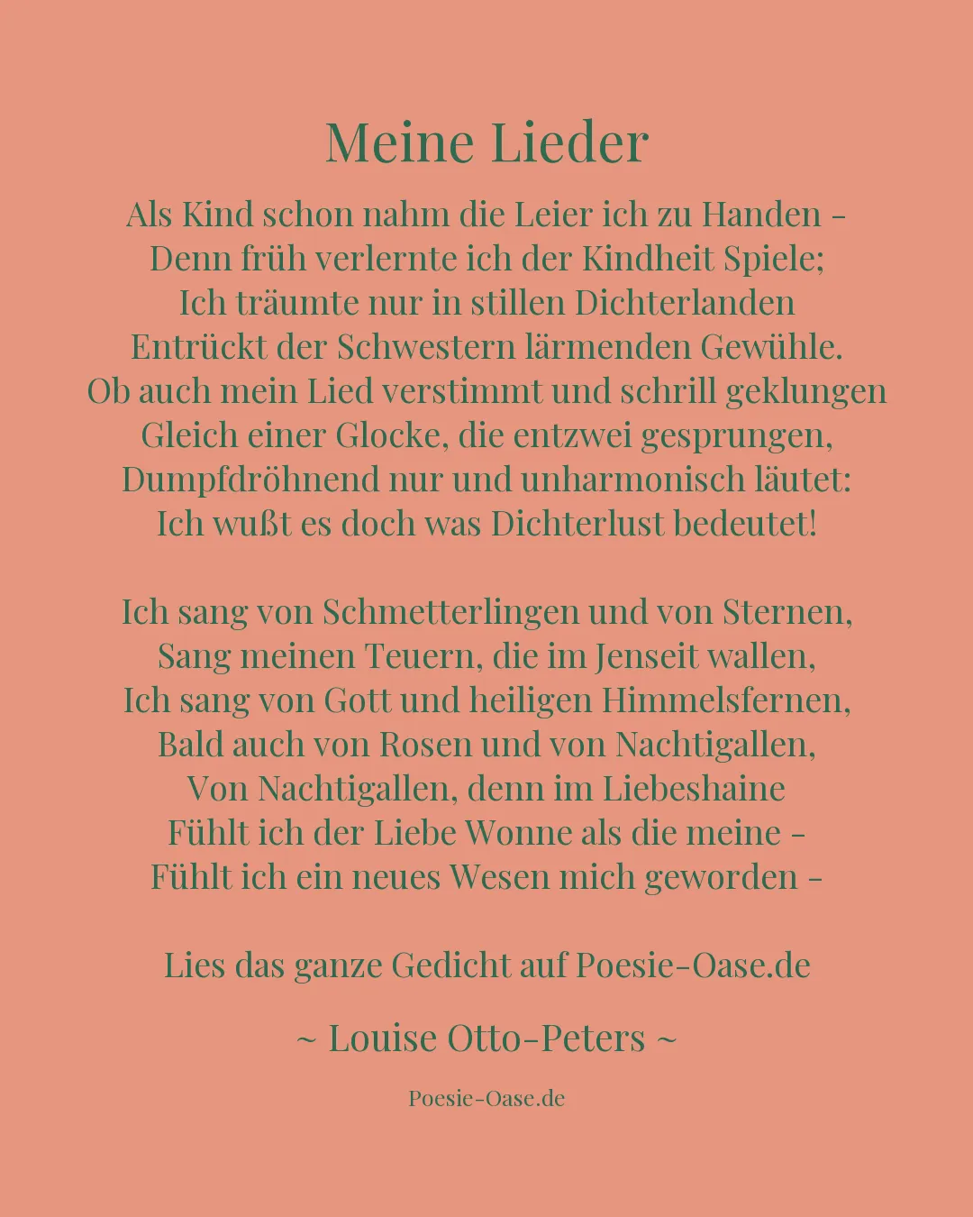 Illustration zu Meine Lieder