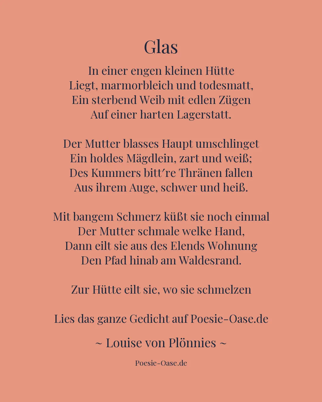 Illustration zu Glas