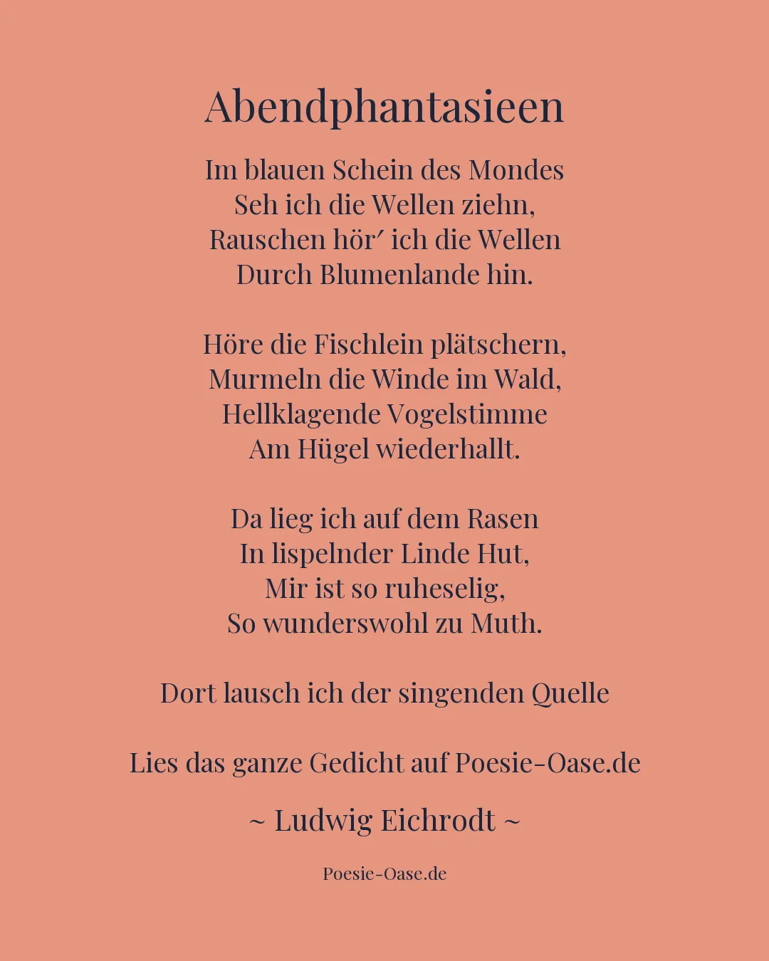 Illustration zu Abendphantasieen