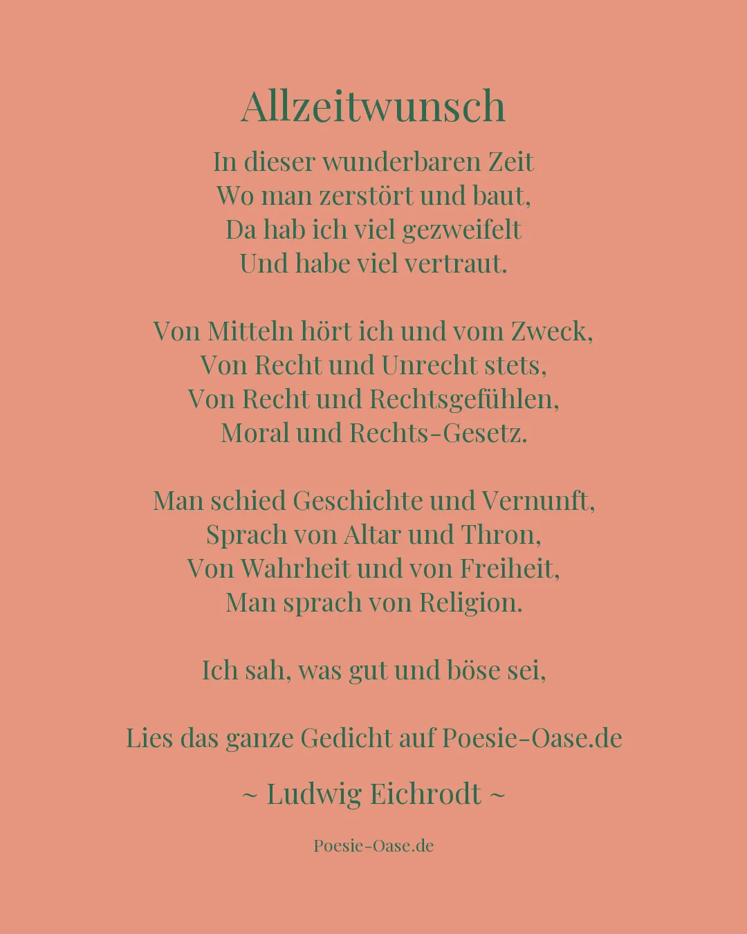 Illustration zu Allzeitwunsch