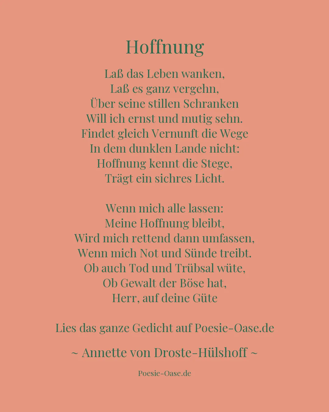 Illustration zu Hoffnung