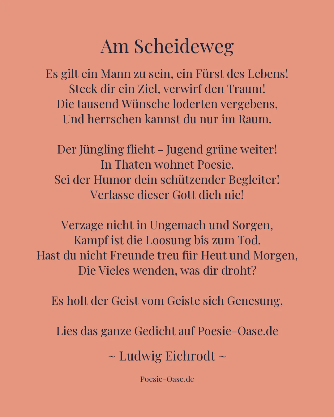 Illustration zu Am Scheideweg
