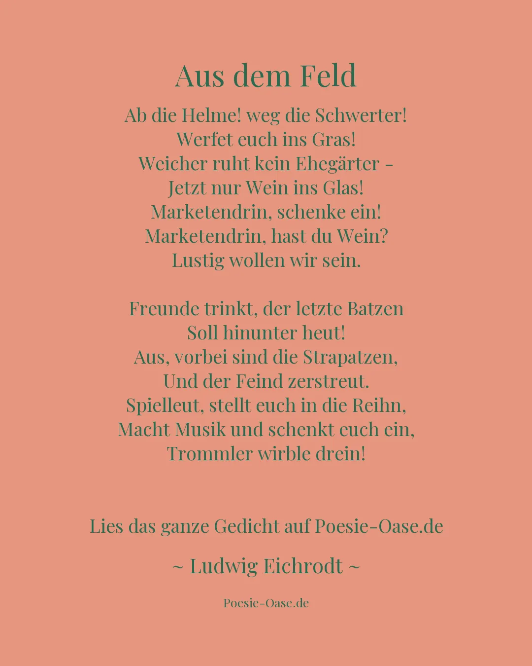 Illustration zu Aus dem Feld