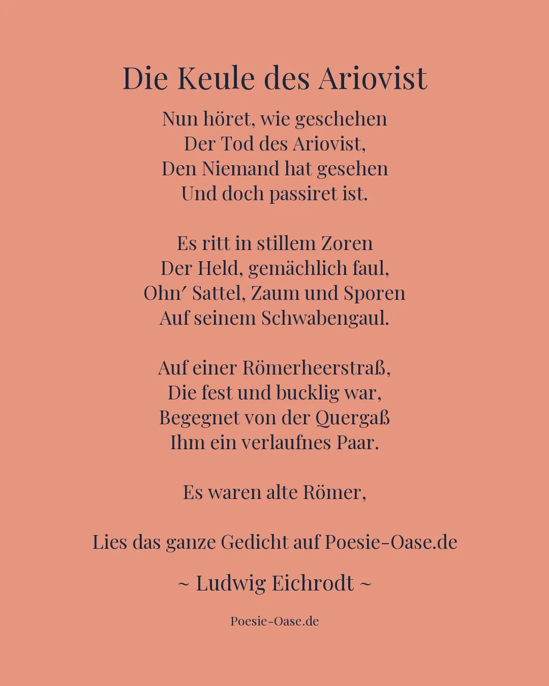 Illustration zu Die Keule des Ariovist