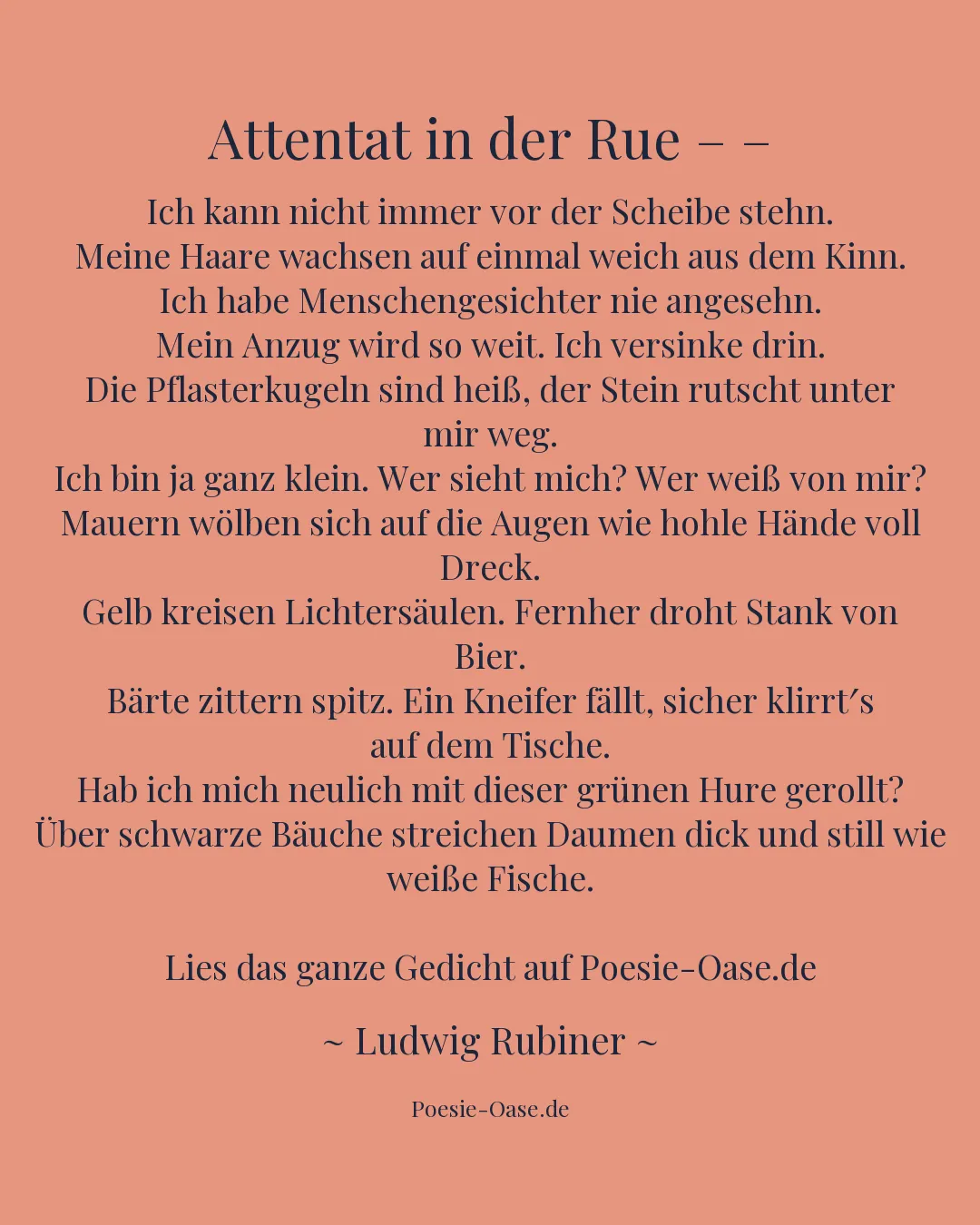 Illustration zu Attentat in der Rue – –