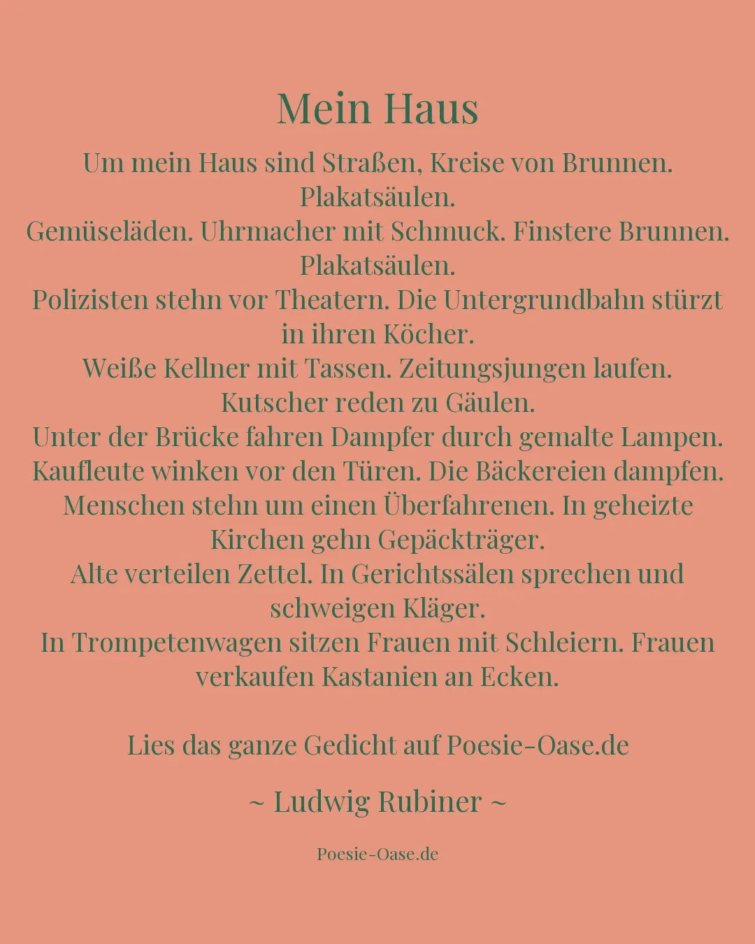 Illustration zu Mein Haus