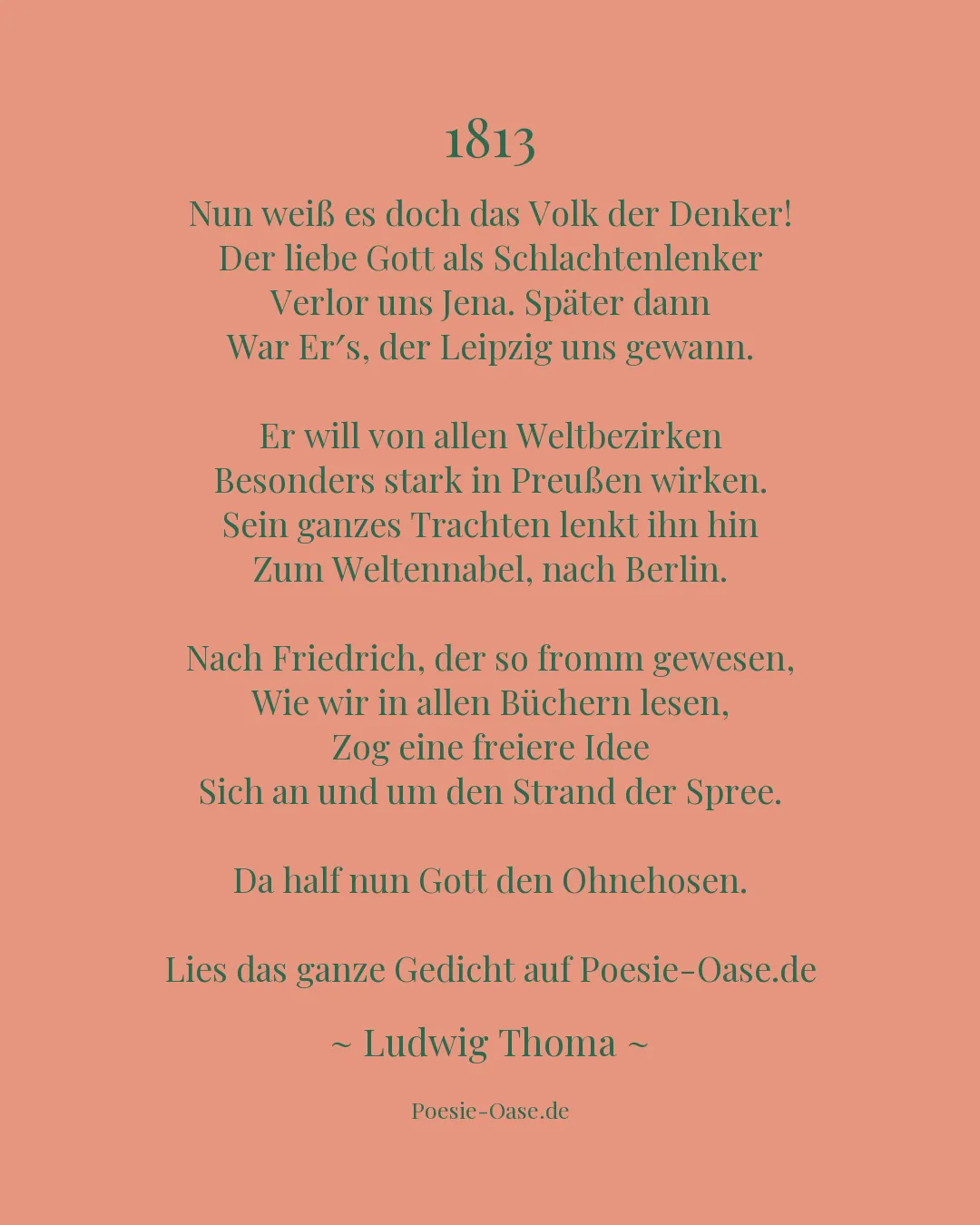 Illustration zu 1813