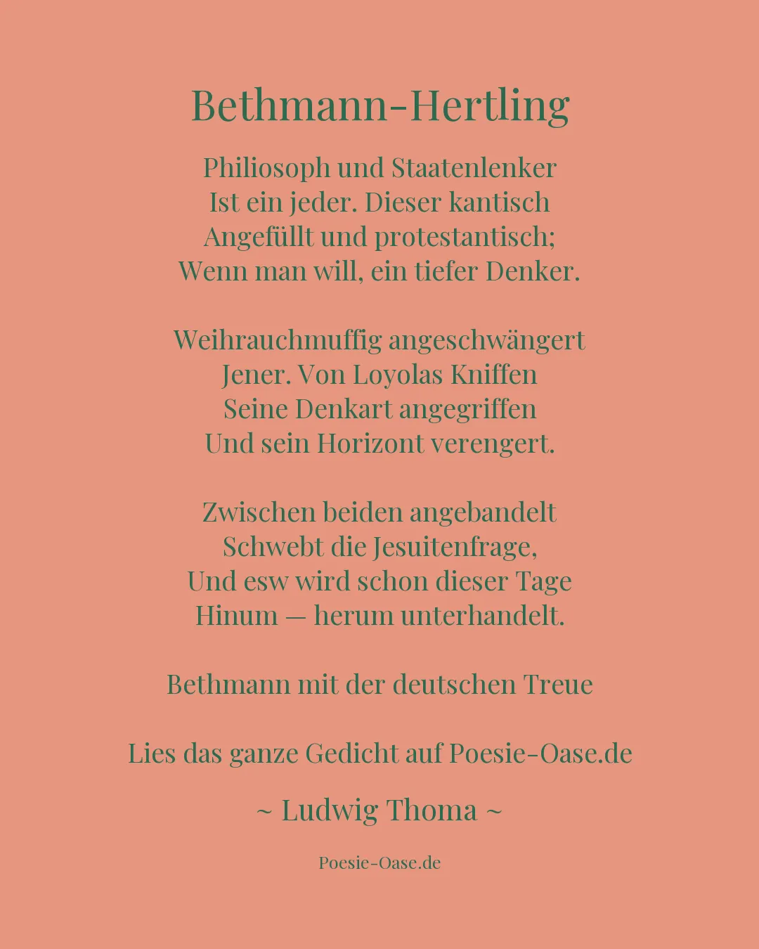Illustration zu Bethmann-Hertling
