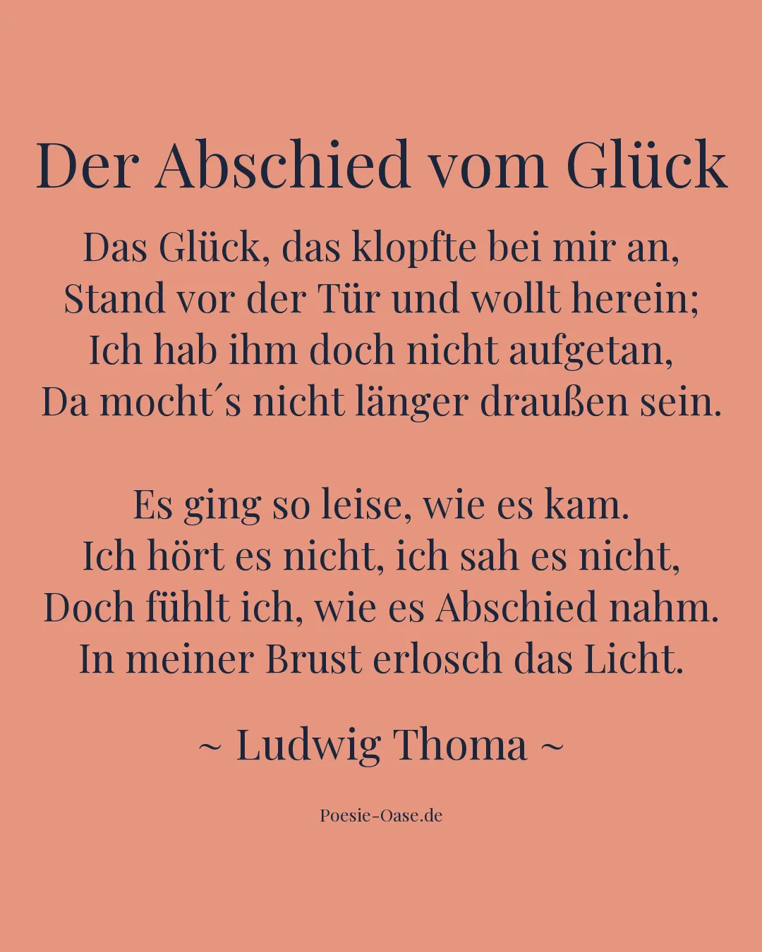 Illustration zu Der Abschied vom Glück