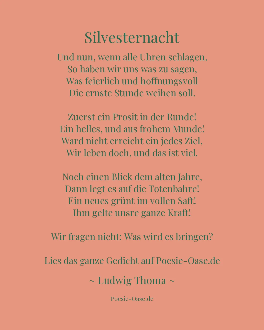 Illustration zu Silvesternacht