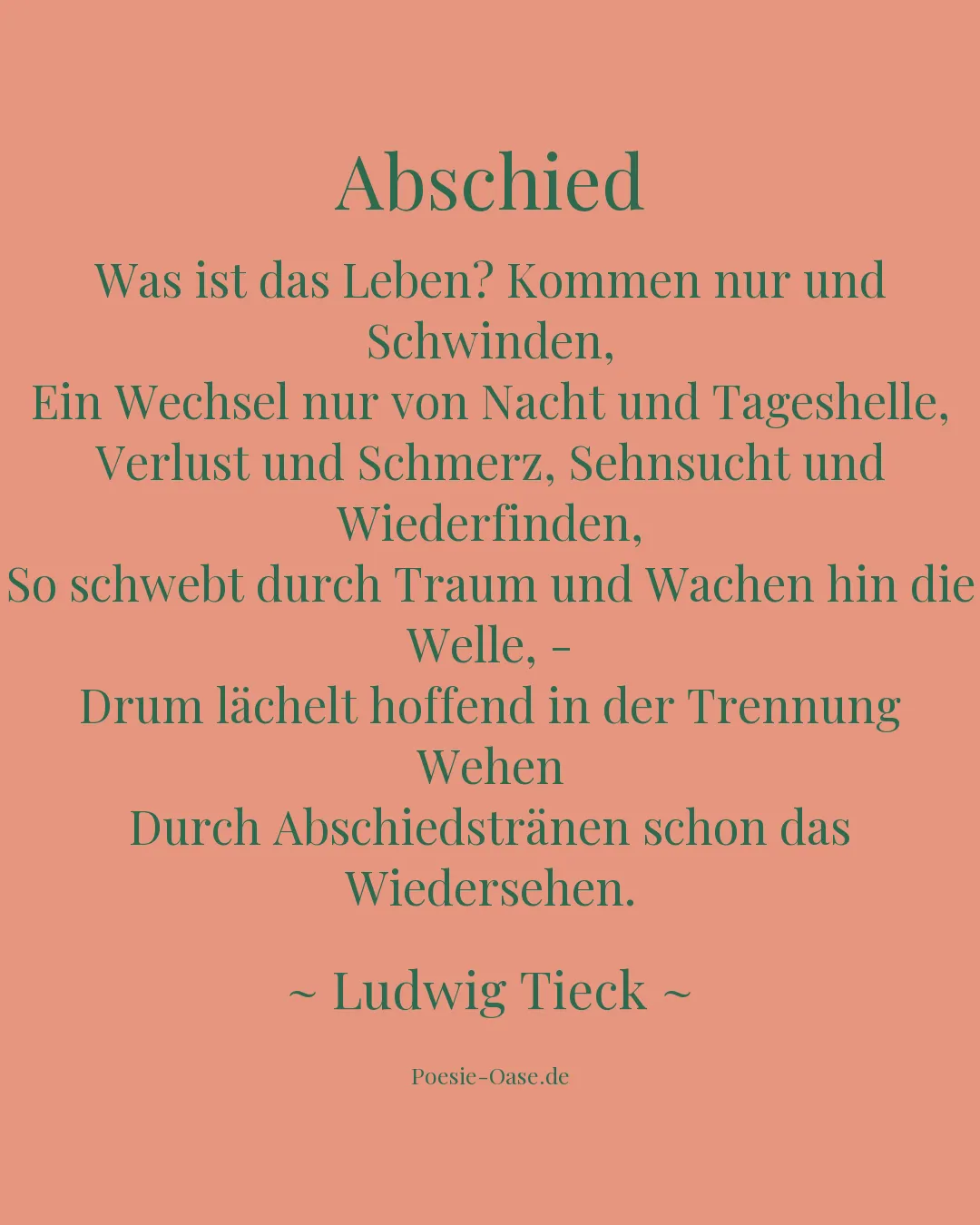 Illustration zu Abschied