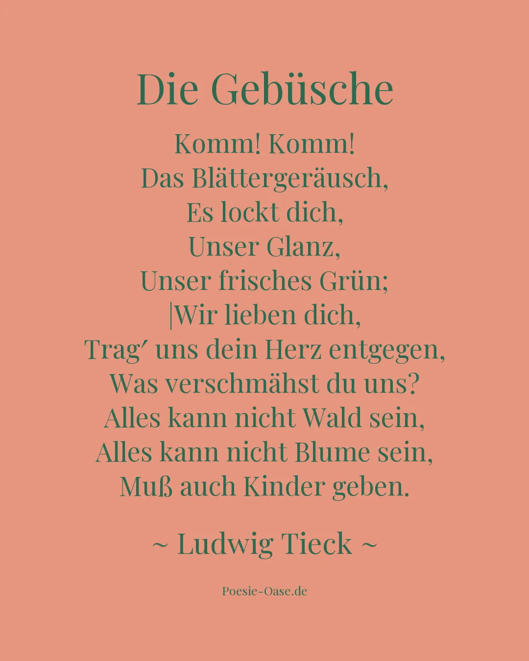 Illustration zu Die Gebüsche