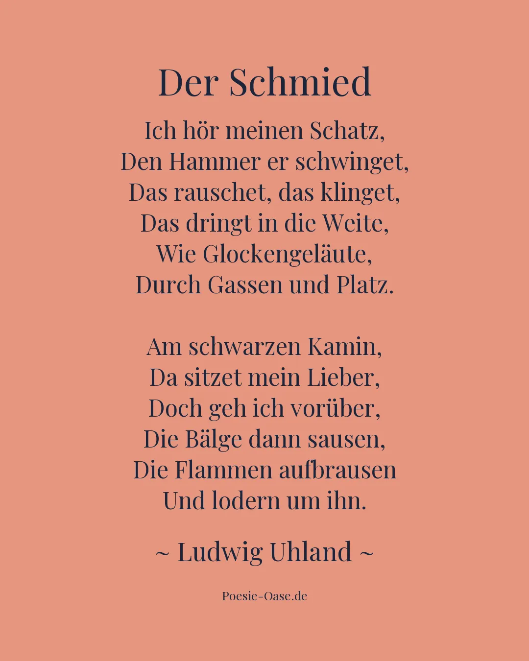Illustration zu Der Schmied