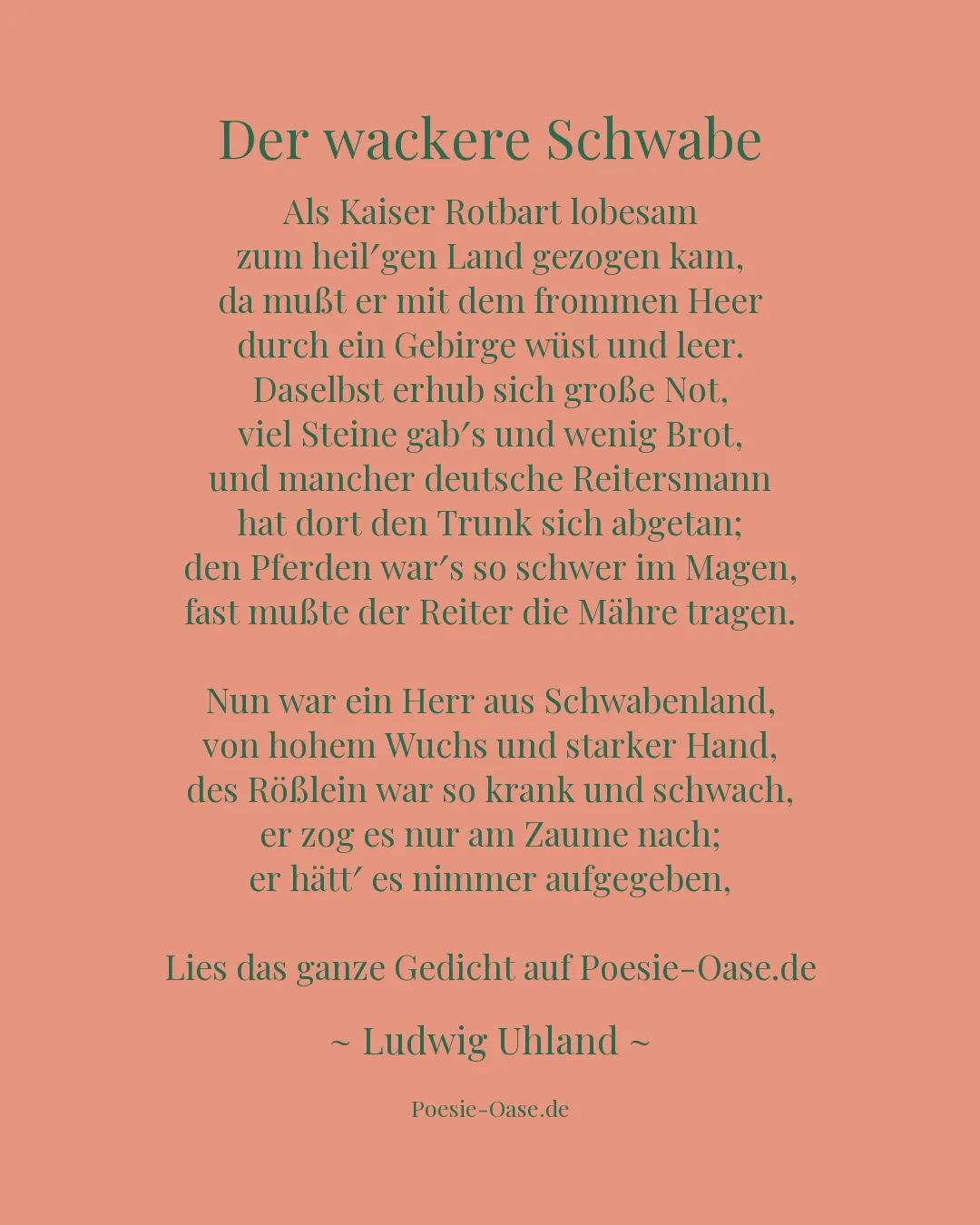 Illustration zu Der wackere Schwabe