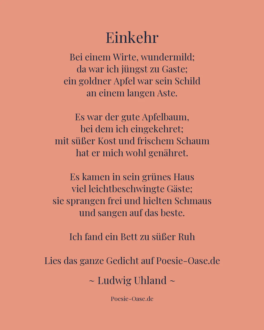 Illustration zu Einkehr