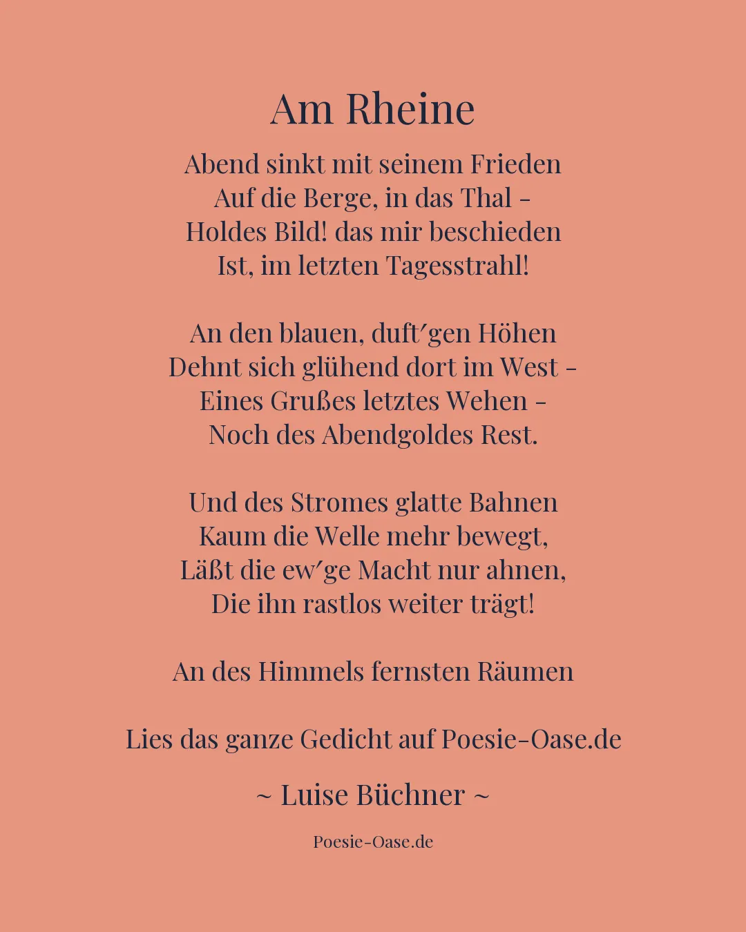 Illustration zu Am Rheine