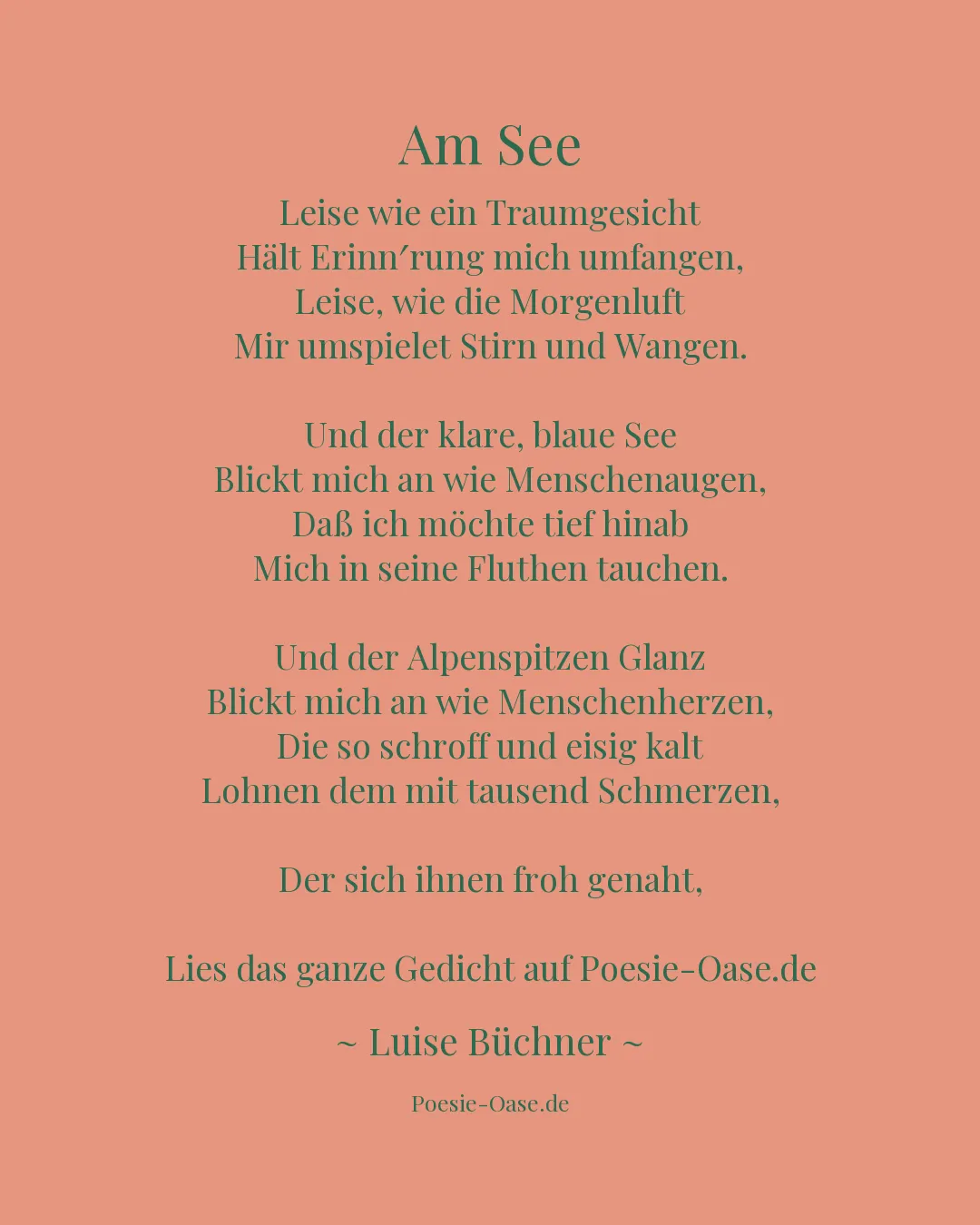 Illustration zu Am See