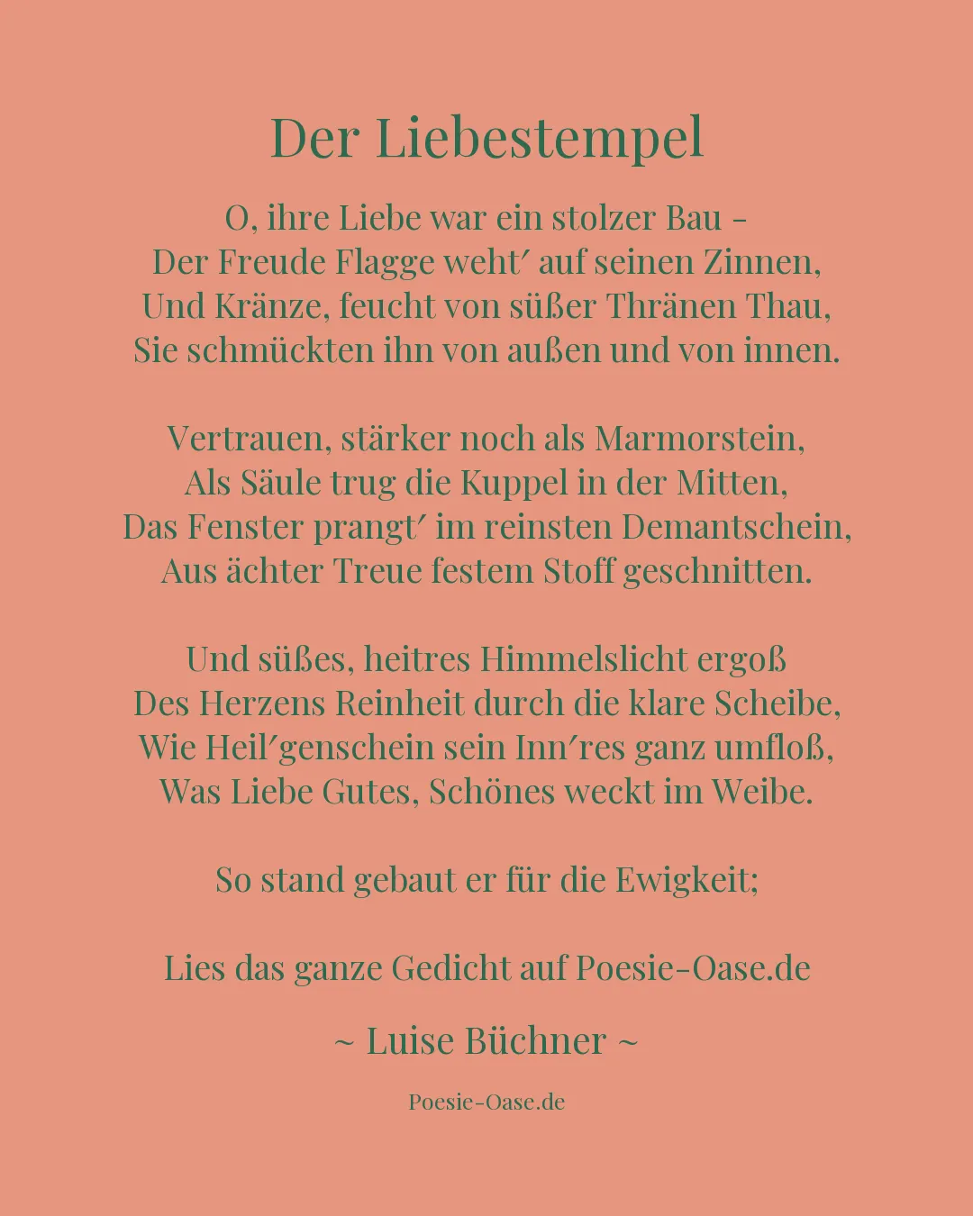 Illustration zu Der Liebestempel