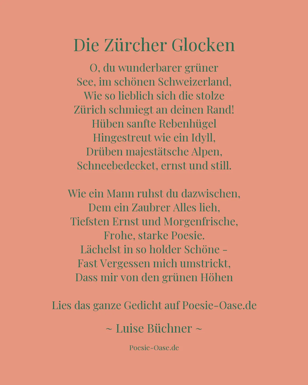 Illustration zu Die Zürcher Glocken