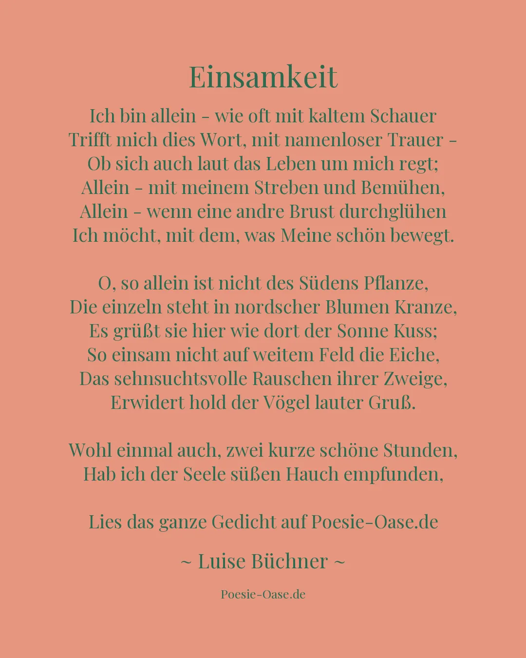 Illustration zu Einsamkeit