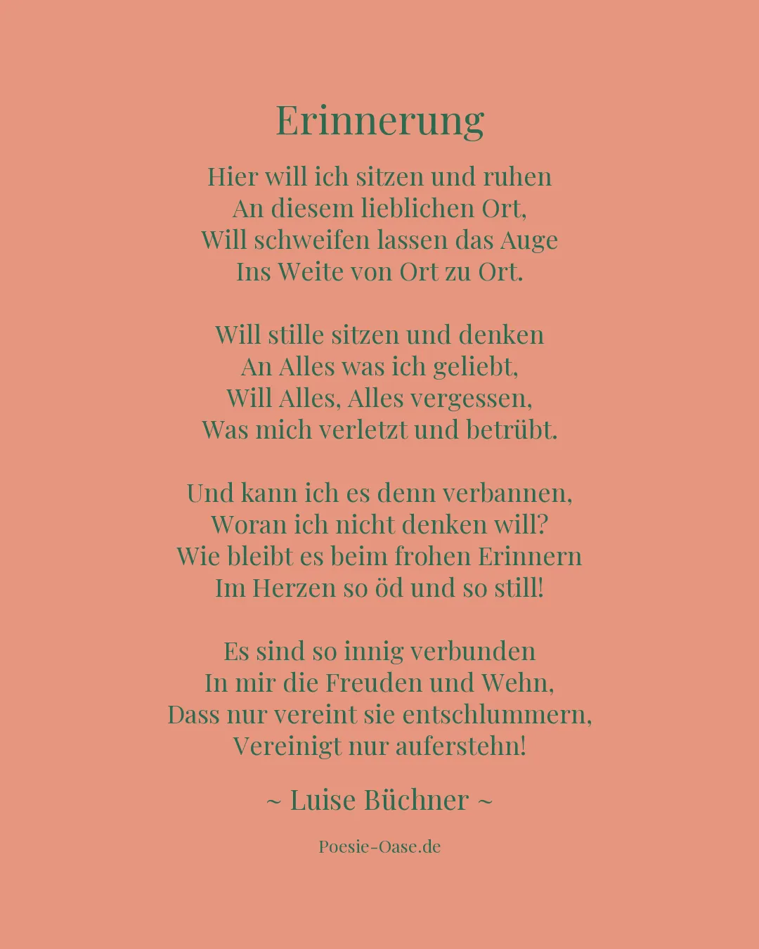 Illustration zu Erinnerung