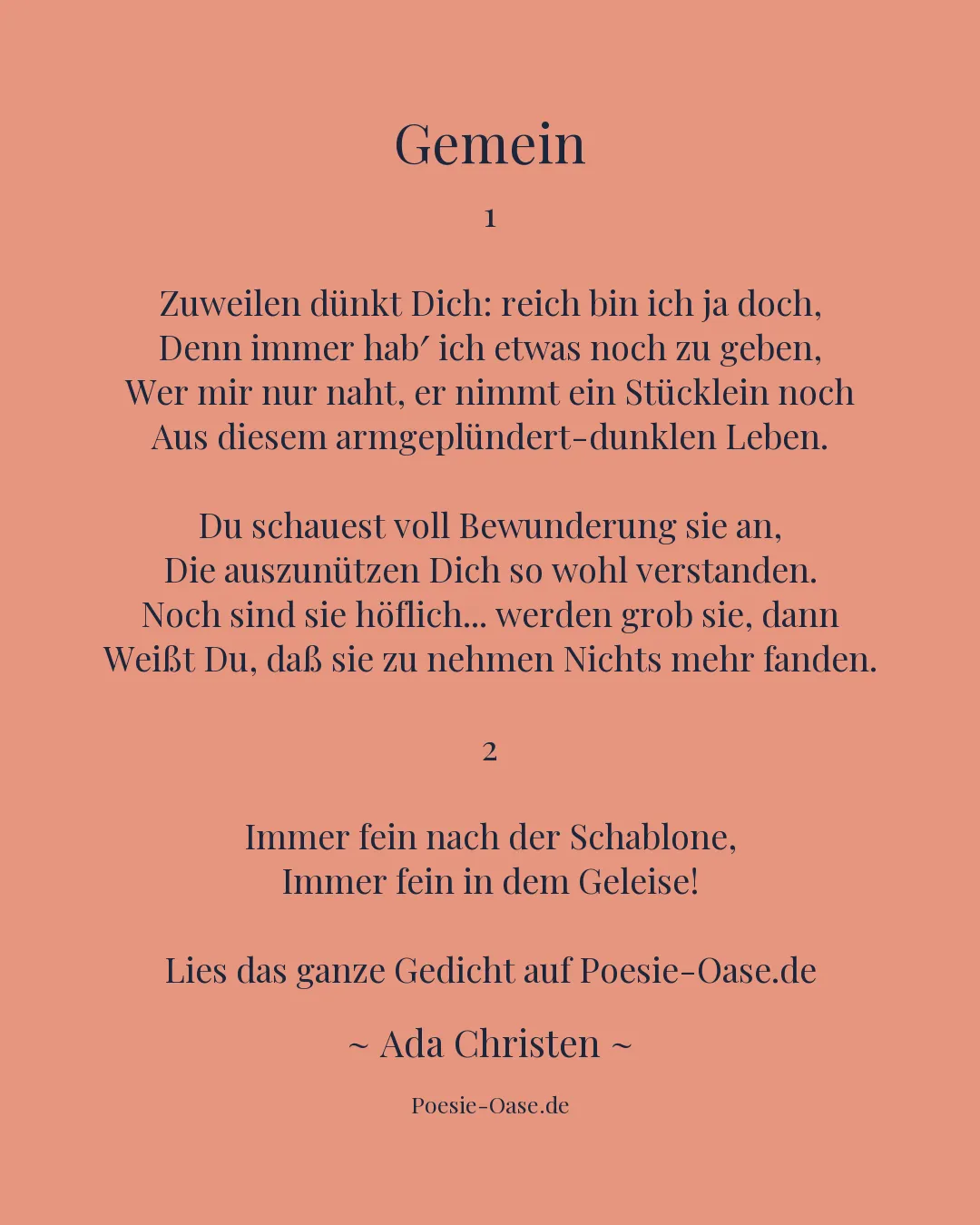 Illustration zu Gemein