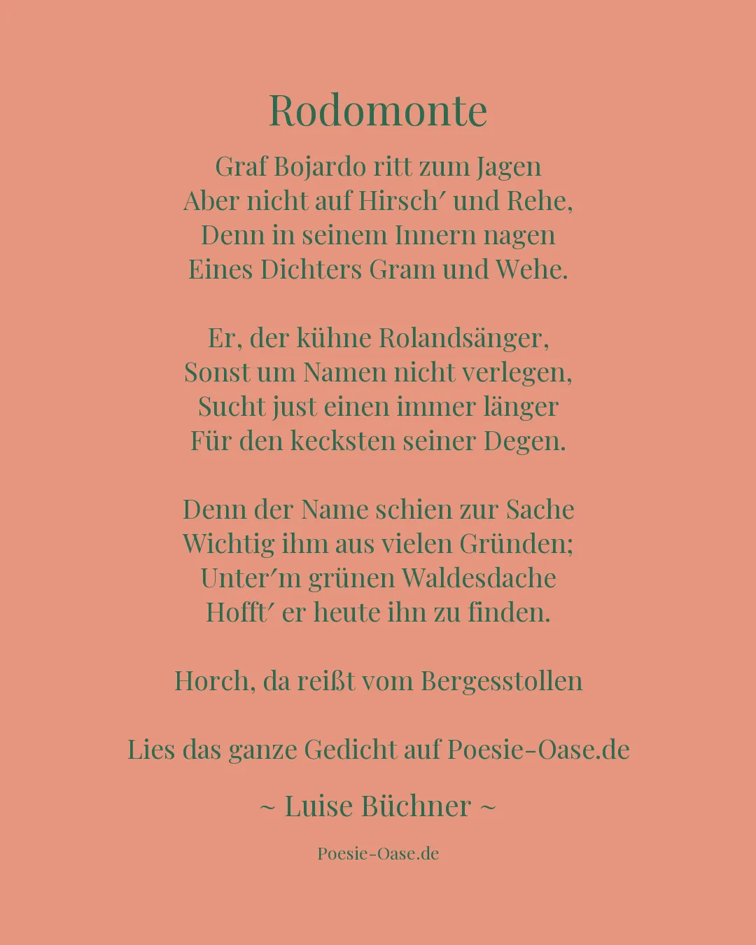 Illustration zu Rodomonte