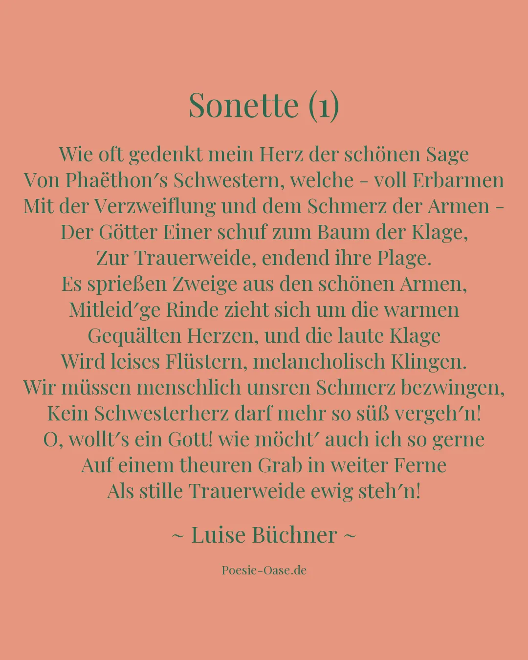 Illustration zu Sonette (1)