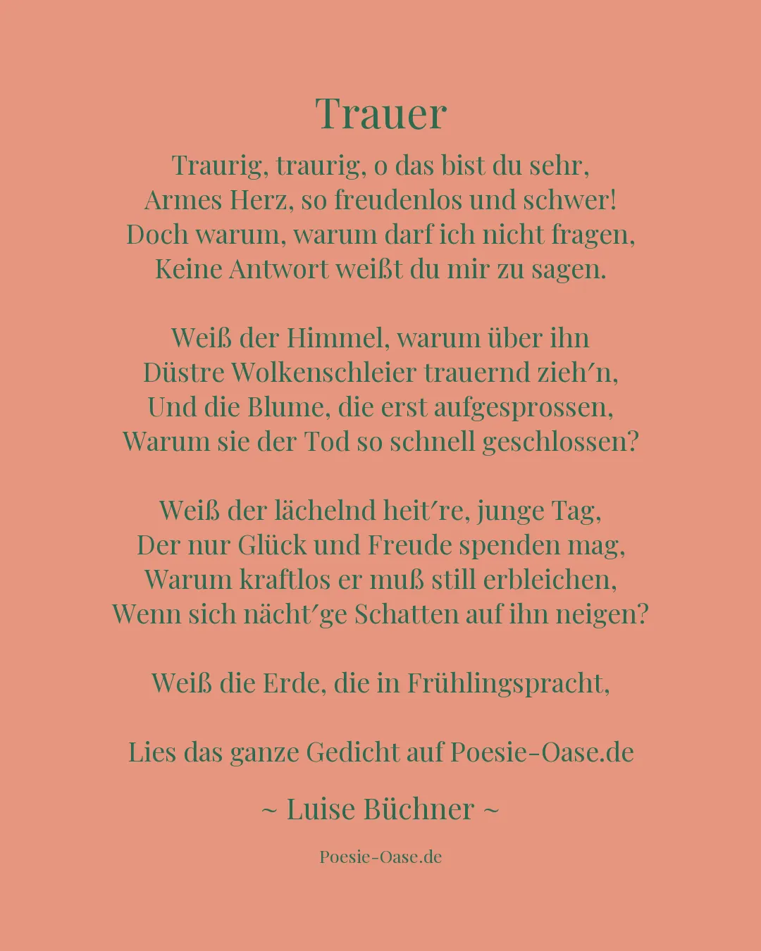 Illustration zu Trauer