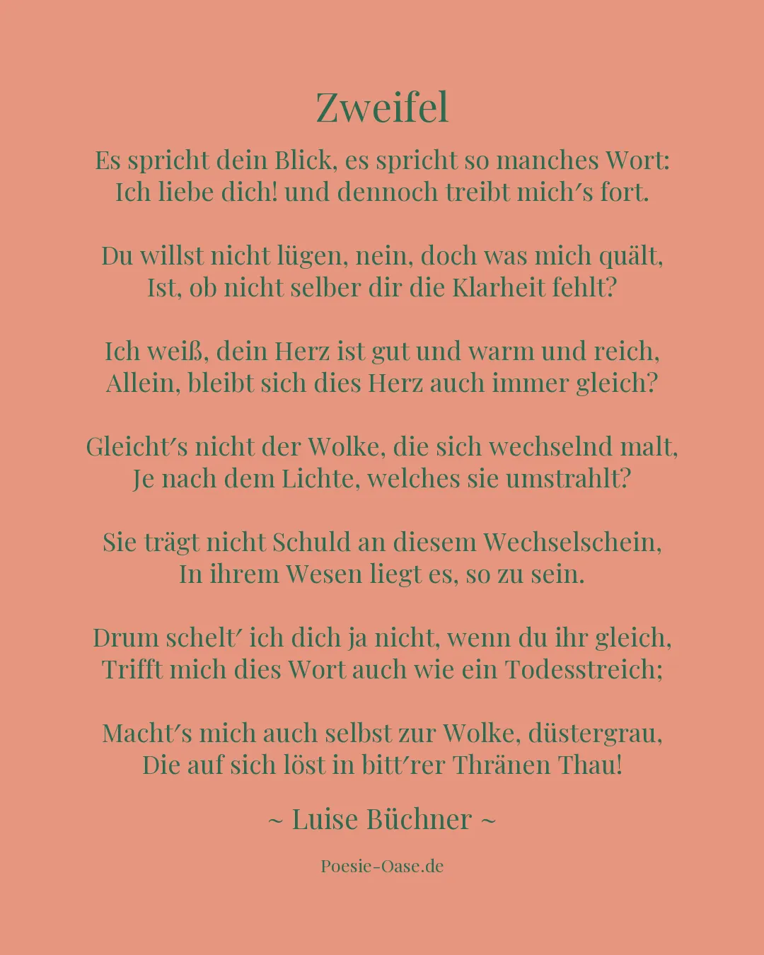 Illustration zu Zweifel