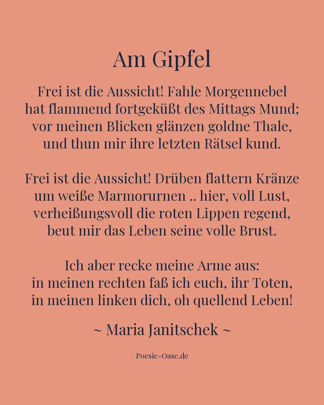 Illustration zu Am Gipfel