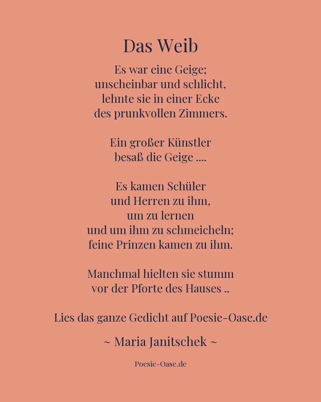 Illustration zu Das Weib
