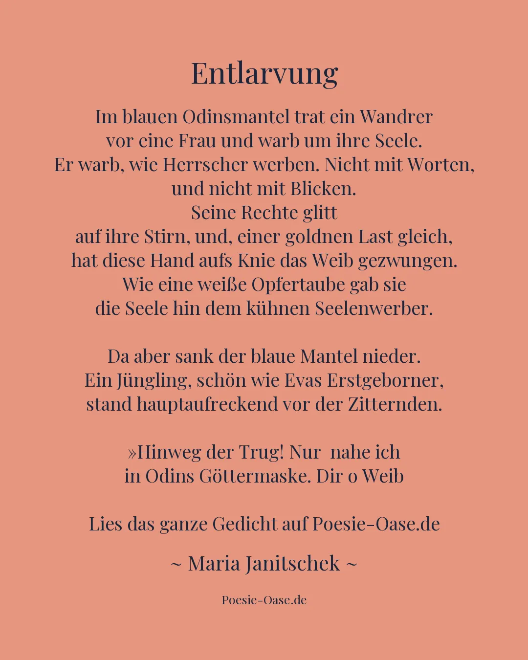 Illustration zu Entlarvung