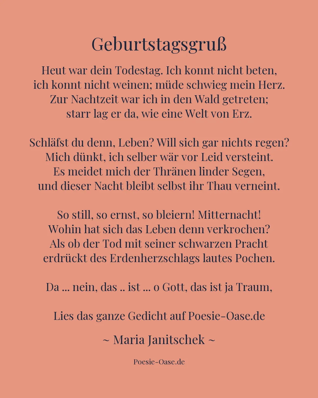Illustration zu Geburtstagsgruß