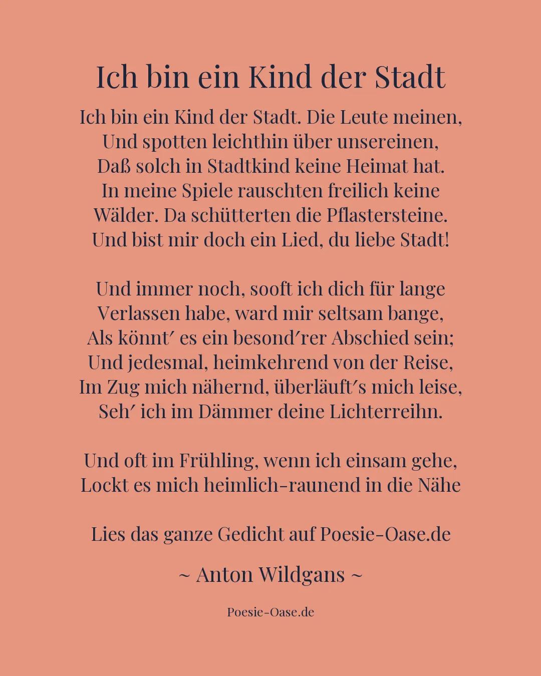 Illustration zu Ich bin ein Kind der Stadt