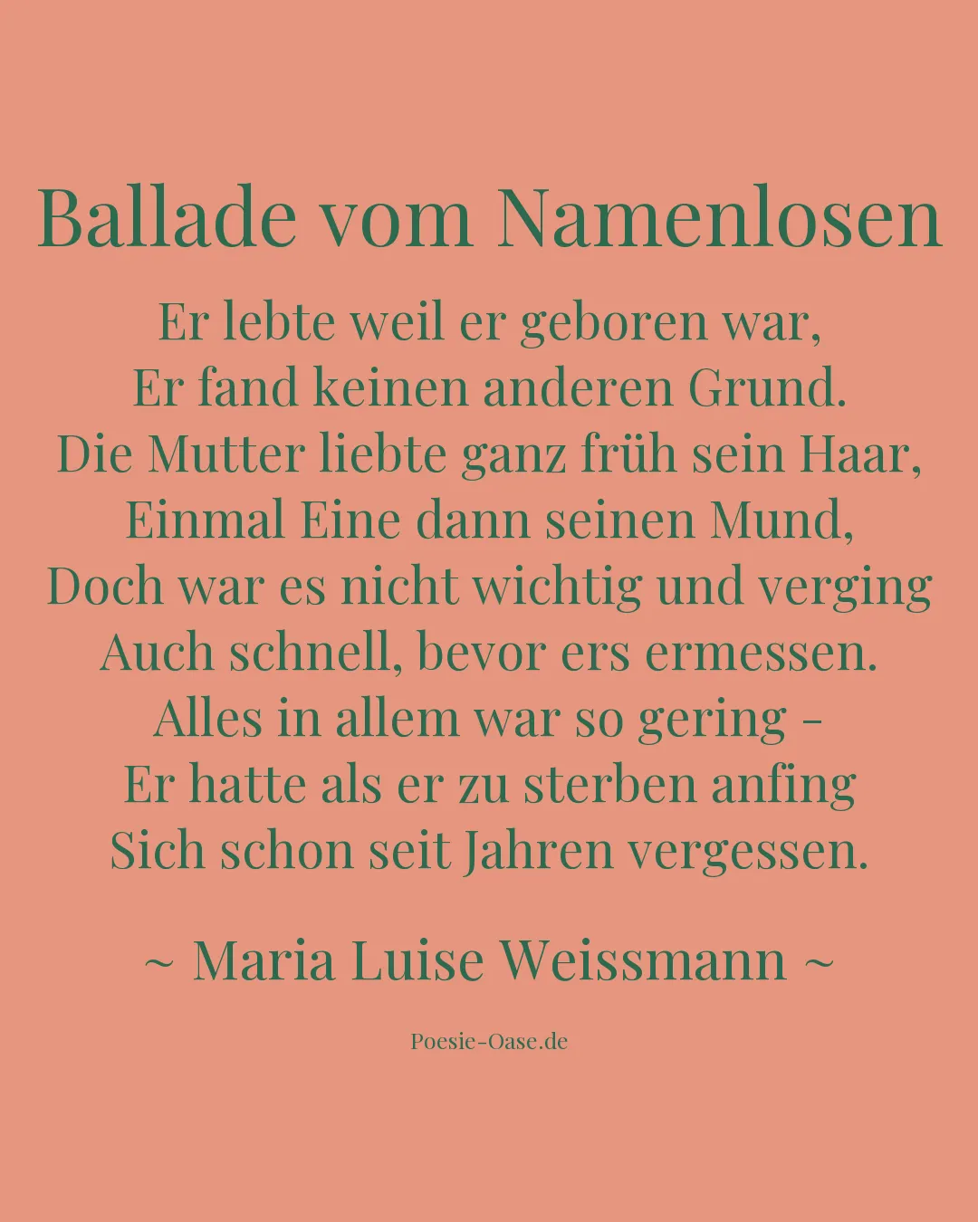 Illustration zu Ballade vom Namenlosen