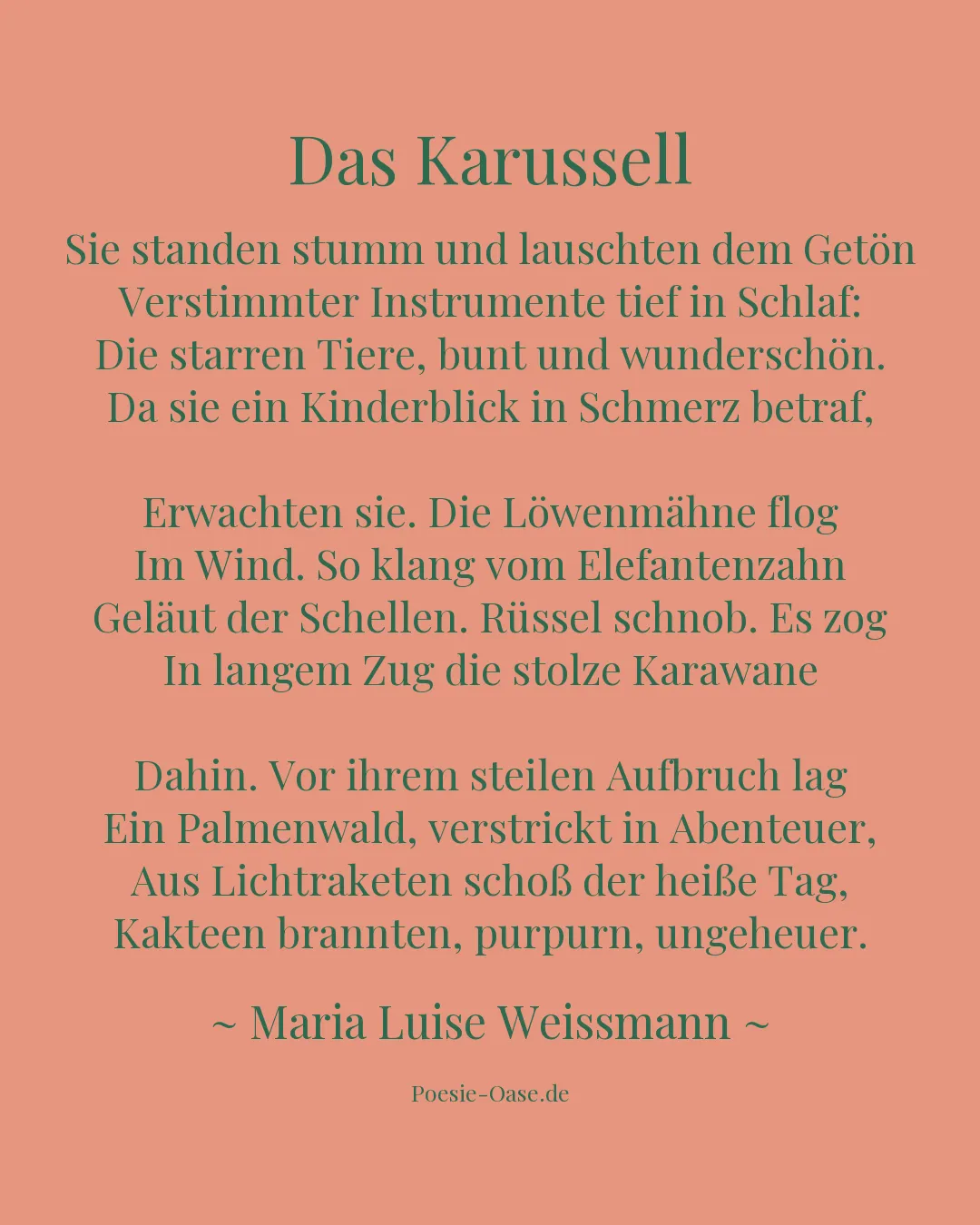 Illustration zu Das Karussell