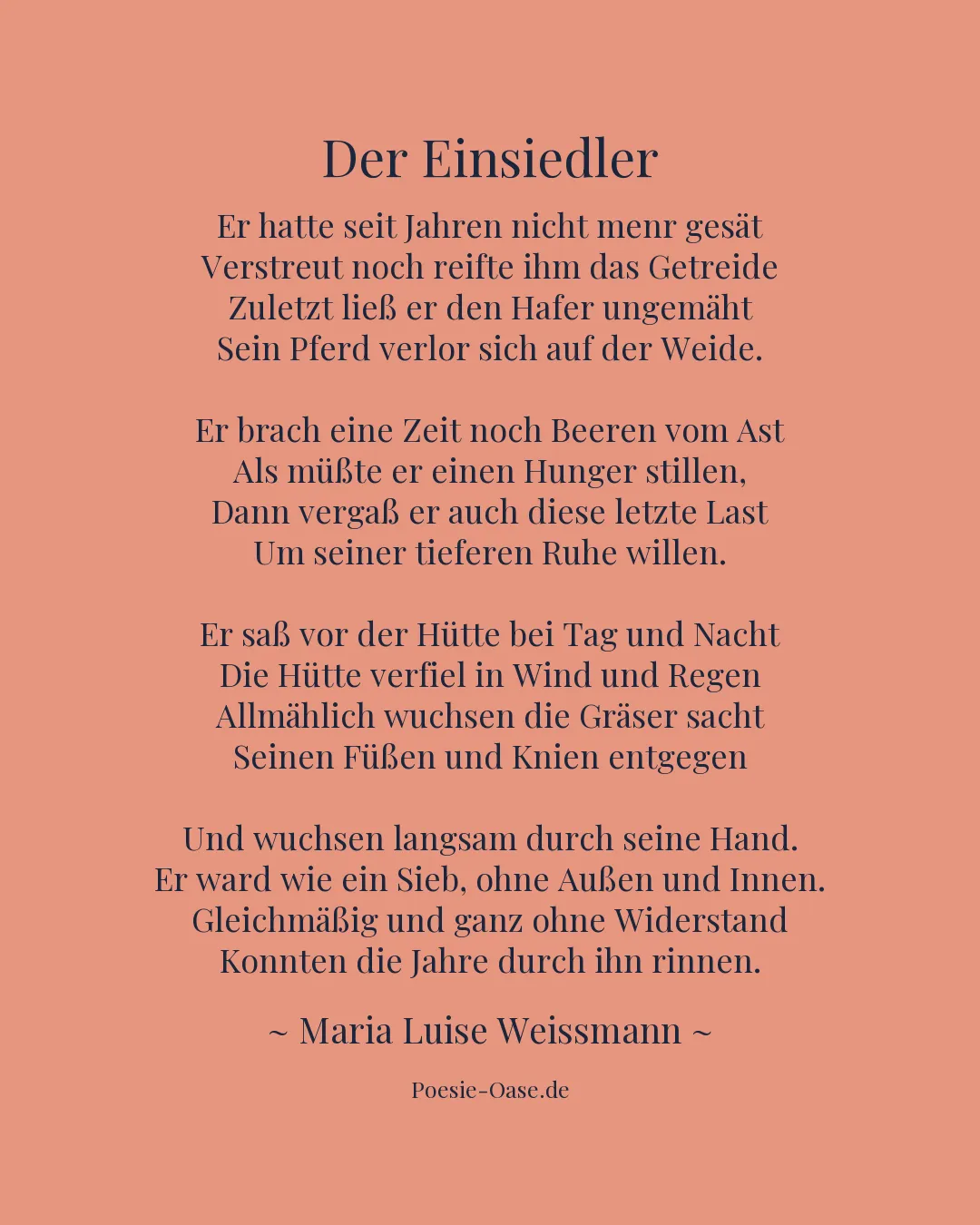 Illustration zu Der Einsiedler