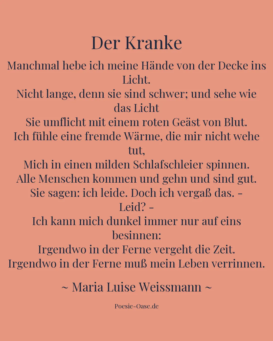 Illustration zu Der Kranke