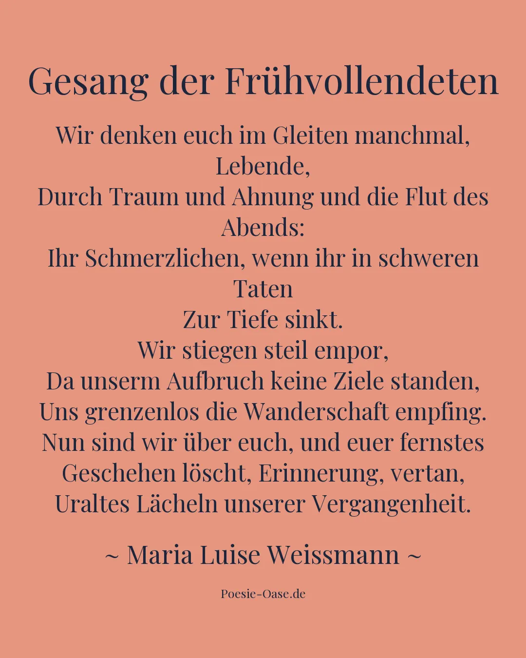 Illustration zu Gesang der Frühvollendeten