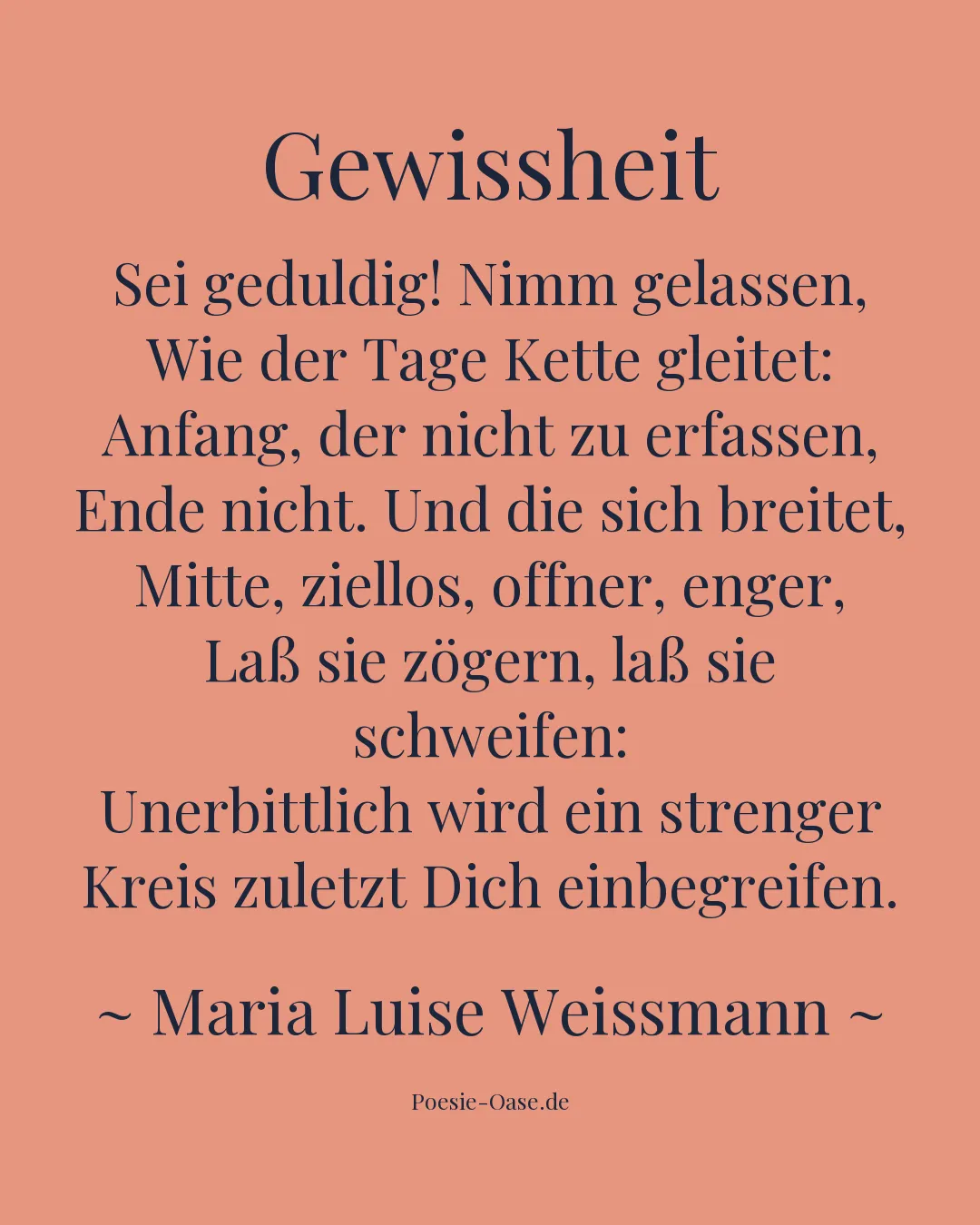 Illustration zu Gewissheit