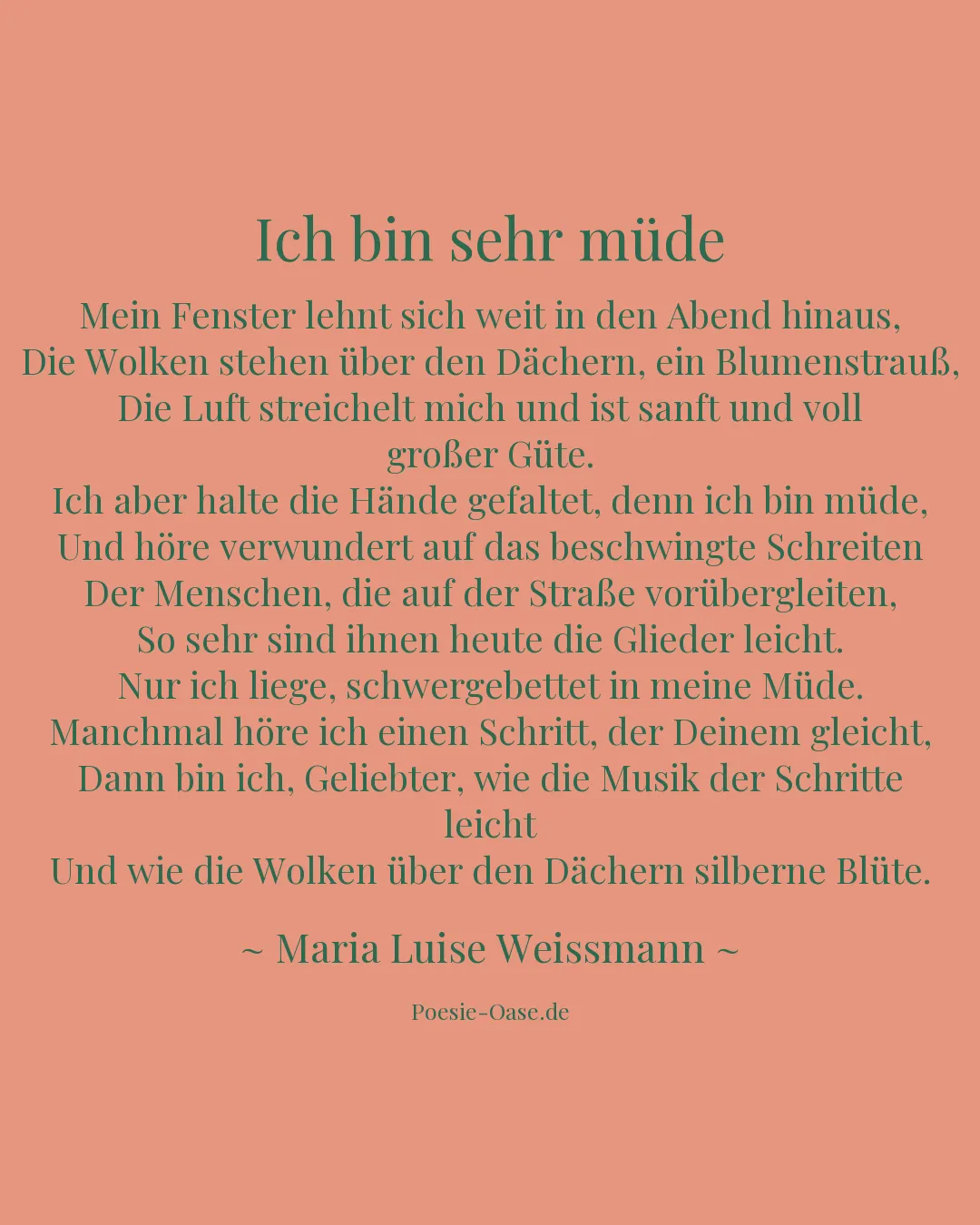 Illustration zu Ich bin sehr müde
