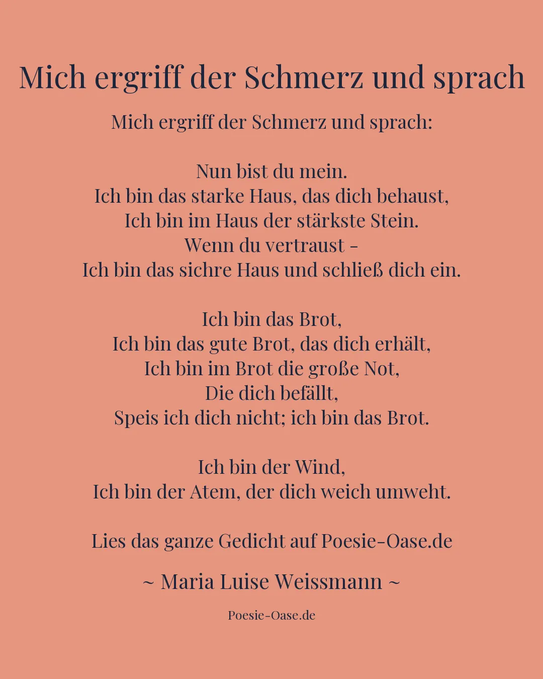 Illustration zu Mich ergriff der Schmerz und sprach