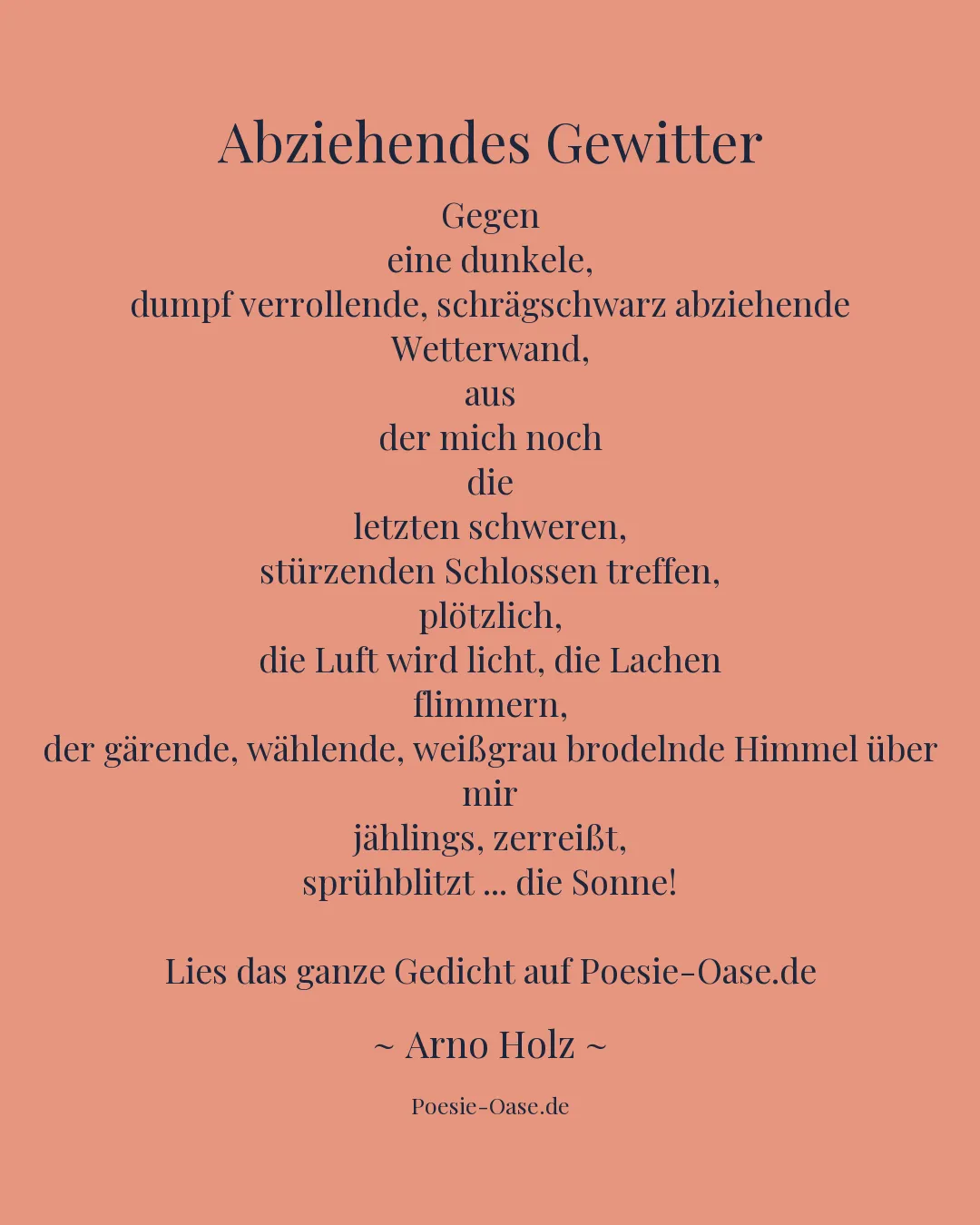 Illustration zu Abziehendes Gewitter
