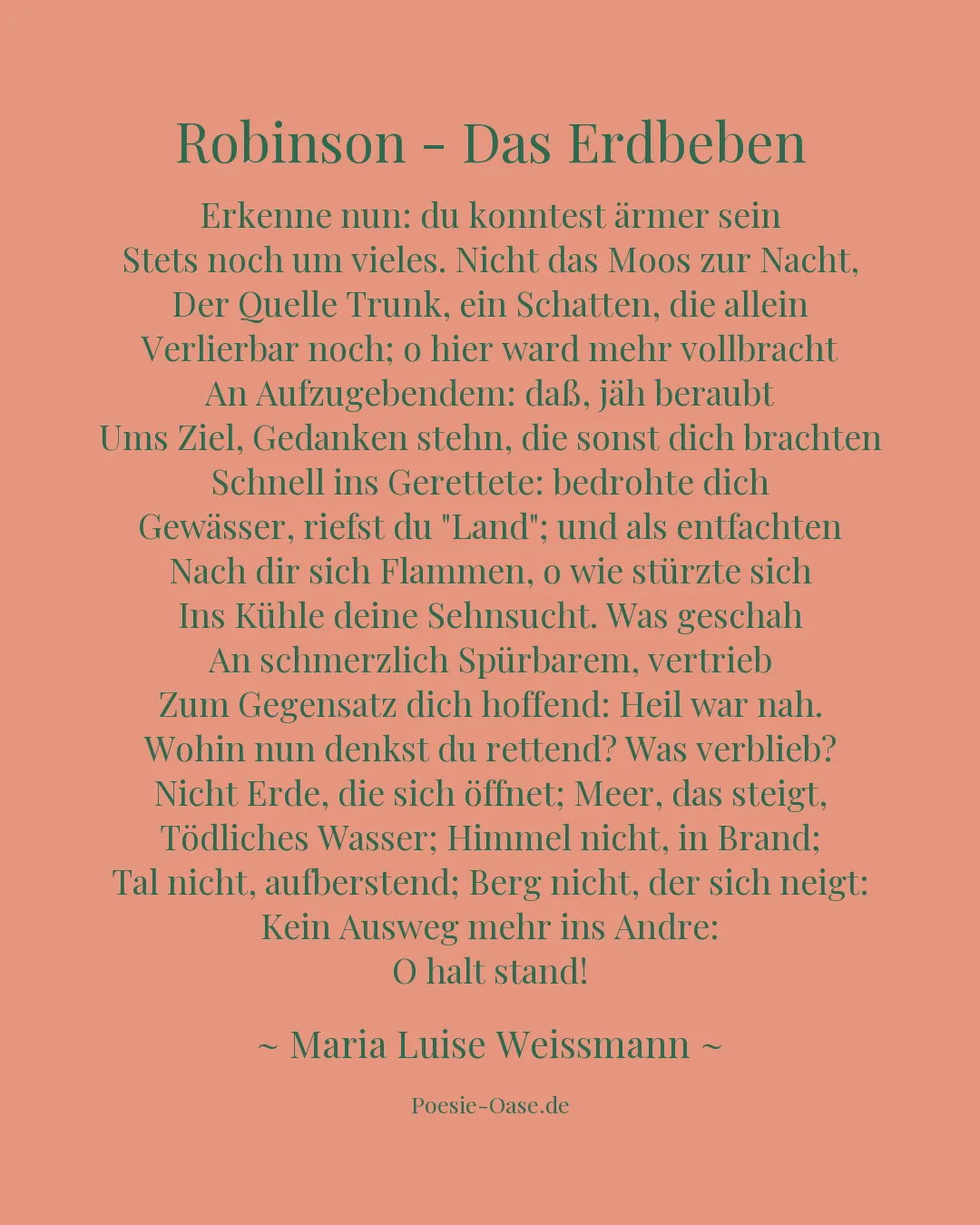 Illustration zu Robinson - Das Erdbeben